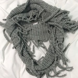 grey infinity scarf